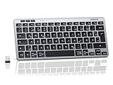 UGREEN Bluetooth Tastatur Kabellos (BT5.3+2.4G), Schlanke Scherenmechanik...