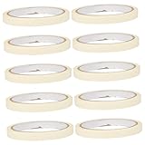 IMIKEYA 10 Rollen Malerkrepp Klebeband Leicht Abreißbar Abdeckband Artist...