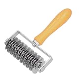 Althwuyu Edelstahl-Teiggitter-Roller, Pizza- und Tortenschneider mit Griff...