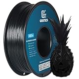 GEEETECH ABS+ Filament 1,75mm für 3D Drucker, Schwarz