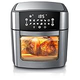 Arendo - XXL Heißluftfritteuse 16 Liter - Grill - Dörrautomat - Backofen...