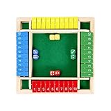 HUATEEN Brettspiel aus Holz Shut,Spielesammlung Klassiker The Box Spiel...