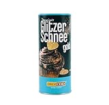 DECOCINO Glitzerschnee gold - essbarer glitzer Schnee, funkelndes...