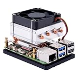 GeeekPi Low-Profile Plus CPU Kühler für Raspberry Pi 5, Pi 5 Aluminium...