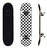 ERNAN Skateboard 31x8 Zoll Komplette für Kinder Jugendliche Erwachsene,...