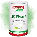 Megamax Nutrition Bio Eiweiß neutral 400 g - Proteinpulver - ideal zum...