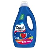 Coral Flüssigwaschmittel Optimal Color Colorwaschmittel für länger...