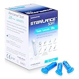 200 Stücke Lanzetten Stechhilfe, 28 G Steril Lanzetten Blutzucker,...