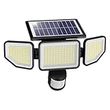 Onforu Solarlampen für Außen mit Bewegungsmelder, 3000lm led solar...
