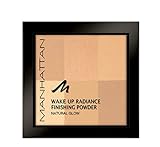 Manhattan Wake Up Radiance Finishing Powder, in der Farbe 001 Ivory, Für...