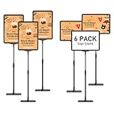 DUKZURA Infoständer A4 Aufsteller Information Stand - Kundenstopper...