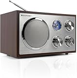 Blaupunkt RXN 19 WN Retro Radio, UKW FM Küchenradio, einfache Bedienung,...