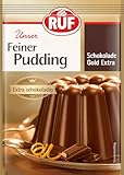 RUF Feiner Pudding Schokolade mit herzhaftem Kakao Aroma, extra...