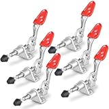 6 Stück Kniehebelspanner, Schnellspanner Spannklemme Waagrechtspanner...