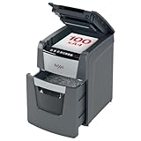 Rexel Optimum AutoFeed+ 100X Automatischer Aktenvernichter, 100 Blatt...
