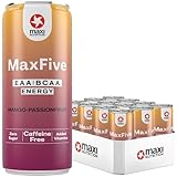 MaxiNutrition veganer 5g EAA / 3g BCAA-Drink (2:1:1) Mango-Passionfruit, 12...