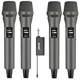 Aveek Kabelloses Karaoke Mikrofon Set, Professionelle Funkmikrofon Set...