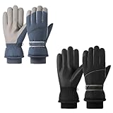 BLAFT 2 Modelle Winter Graffiti Warm motorradhandschuhe Damen mit...