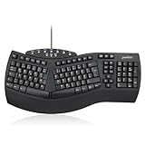 Perixx PERIBOARD-512 Ergonomische Tastatur - Geteiltes Tastenfeld - USB -...