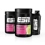 ESN Designer Whey Protein Pulver, White Chocolate Pistachio, 2 x 908g Dose...