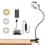 LED Leselampe Buch Klemme für Schreibtisch & Bett • 48 LEDs, 10...