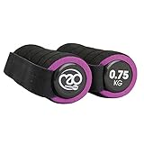 Fitness Mad Handweight Aerobic-Gewichte, violett, 0.75kg