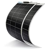 Nicesolar 110W 12V Flexibel Solarpanel 110 Watts 12 Volt Monokristallines...