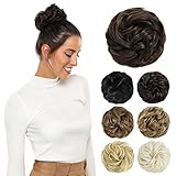PARXITN Unordentlicher Dutt Haarteile für Frauen Haar Dutt...