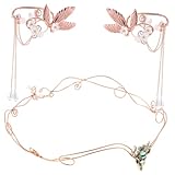 Veemoon 1Satz Crown Ohrclips Nicht Piercing Ohrringe mit Dekorativen...
