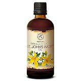 Johanniskrautöl 100ml - Hypericum perforatum - 100% Natürlich Rotöl -...