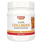 MEGAMAX Nutrition Clear Glow Kollagen, Pfirsich-Eistee Geschmack