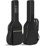 GLEAM Gitarrentasche - 8mm Schwammpolsterung für 104,1 cm/41 inch Akustik...
