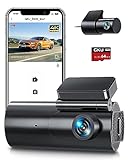 GKU Dashcam Auto Vorne Hinten 4K/2.5K,WiFi Dash Cam mit 64GB SD Karte,Auto...