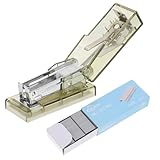 CANIGHT 1 Set Transparenter Hefter, Kunststoff Hefter, Schreibwaren,...