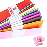 Krepppapier Bunt, 10 Farben Krepppapier 50 x 100 cm Kreppband Bunt Party...
