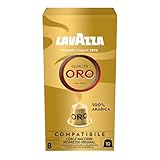 Lavazza Qualità Oro, Arabica-Bohnen mit fruchtig-floralem Geschmack, 10...