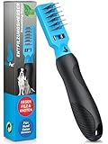 BluePet Profi Entfilzungskamm für Hunde und Katzen I Entfilzungshaken,...