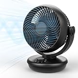 Dreamhigh® Tischventilator Sehr Leise – 35 dB Ultra-Leiser Tisch...