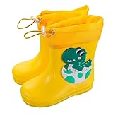Gummistiefel Kinder - Regenschuhe Regenstiefel Leichte Dinosaurier...