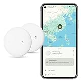 Air Android Tag GPS Tracker 2-Pack - Schlüsselfinder KeyFinder kompatibel...