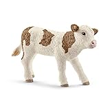 SCHLEICH Farm World | Fleckvieh-Kalb 13802 Bauernhof Spielfigur |...