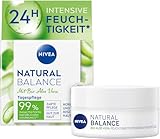 NIVEA Natural Balance feuchtigkeitsspendende Tagespflege (50 ml),...