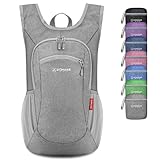 ZOMAKE Kleiner Leichter Rucksäcke 10L Mini Day Bag für Wandern Reisen und...