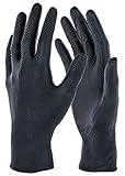 Kerbl 50x Einmalhandschuh X-Grip Black, Einweghandschuh, 24cm, unisex,...