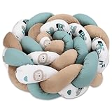 Totsy Baby Kuschelkissen Kinder Kissen Deko 200 cm - flauschig Dekokissen...