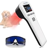 Dawfek Kaltlasertherapiegerät für Hunde, 4x808nm+16x650nm,...