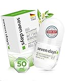 seven days Antitranspirant starkes Schwitzen, 50ml [Extrem zuverlässig]...