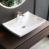 Mai & Mai Waschbecken Aufsatzwaschbecken Hängewaschbecken Brüssel709 BTH:...