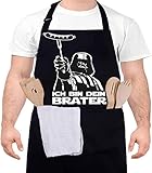 DXDXDXD Star Wars Schürze, mit 2 Taschen 95cm Große Männer Grill...