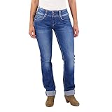 Pepe Jeans Damen Gen Straight Jeans, 000denim (D45), 28W / 30L